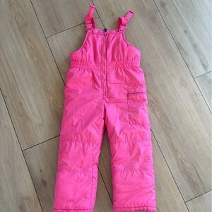 Carter's Pink Kids Snow Suit Bib